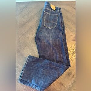 Men’s Lucky Brand 361 Vintage Straight 34x32 Dark Denim Jeans. Gently Used